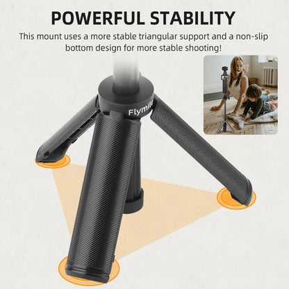 Selfie Stick Tripod for Insta360 X4 X3 Ace Pro 2 DJI Action 5 4 Pro Pocket 3  Selfie Stick with Tripod Stand Accessories